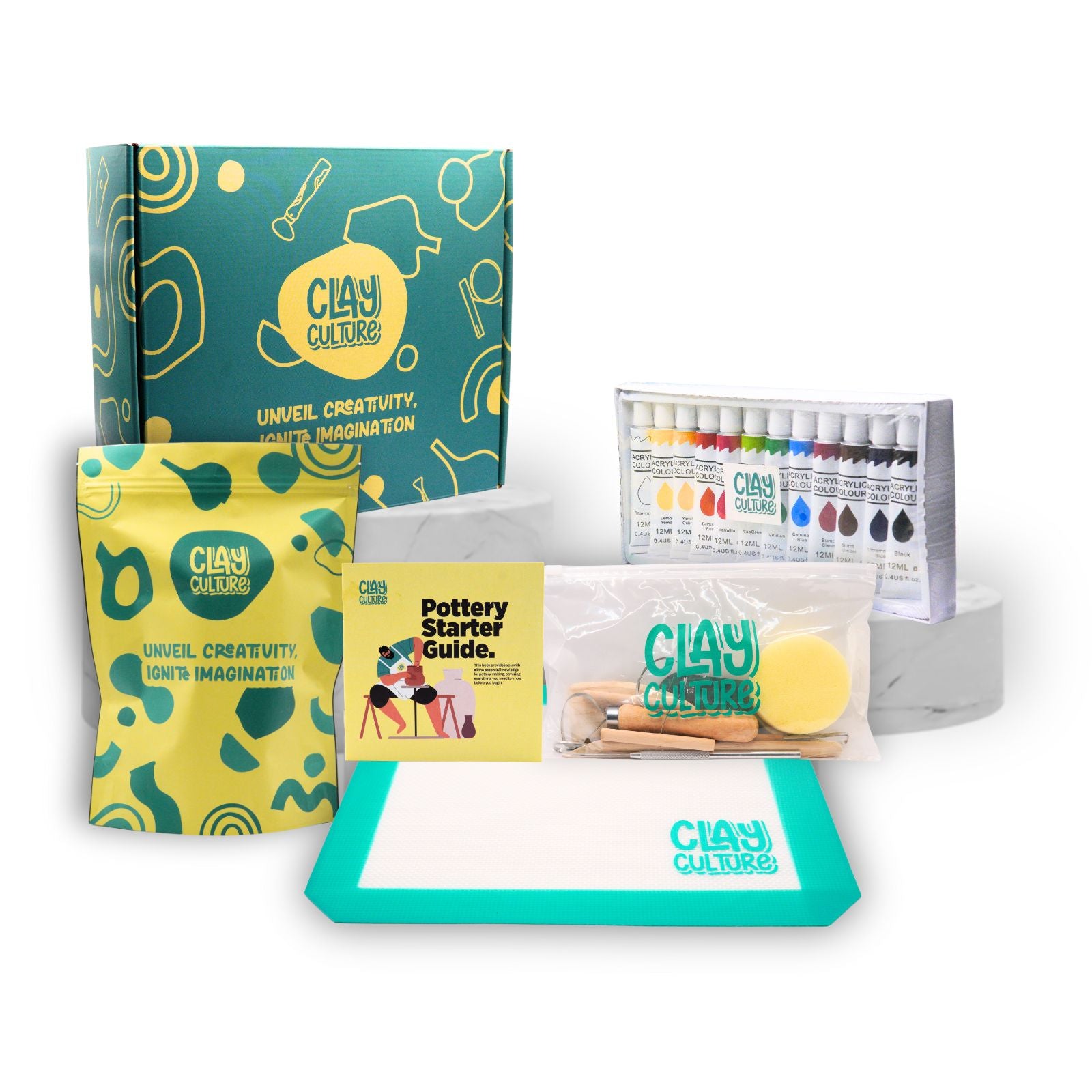Pottery Storage Kit Clay Culture DIY Pottery Kit